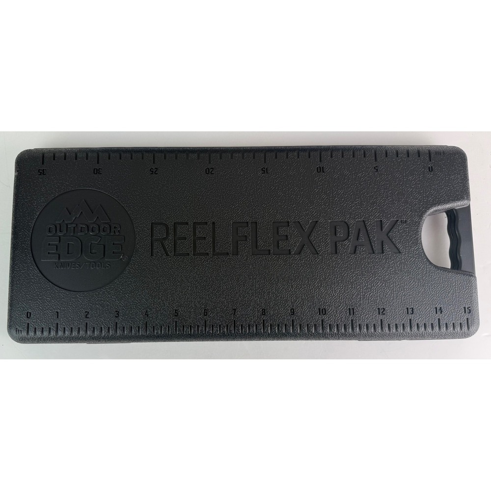 Outdoor Edge ReelFlex Pak RFP-6 3 Fishing Fillet Knives w/Sharpener Hard Case - Picture 3 of 9